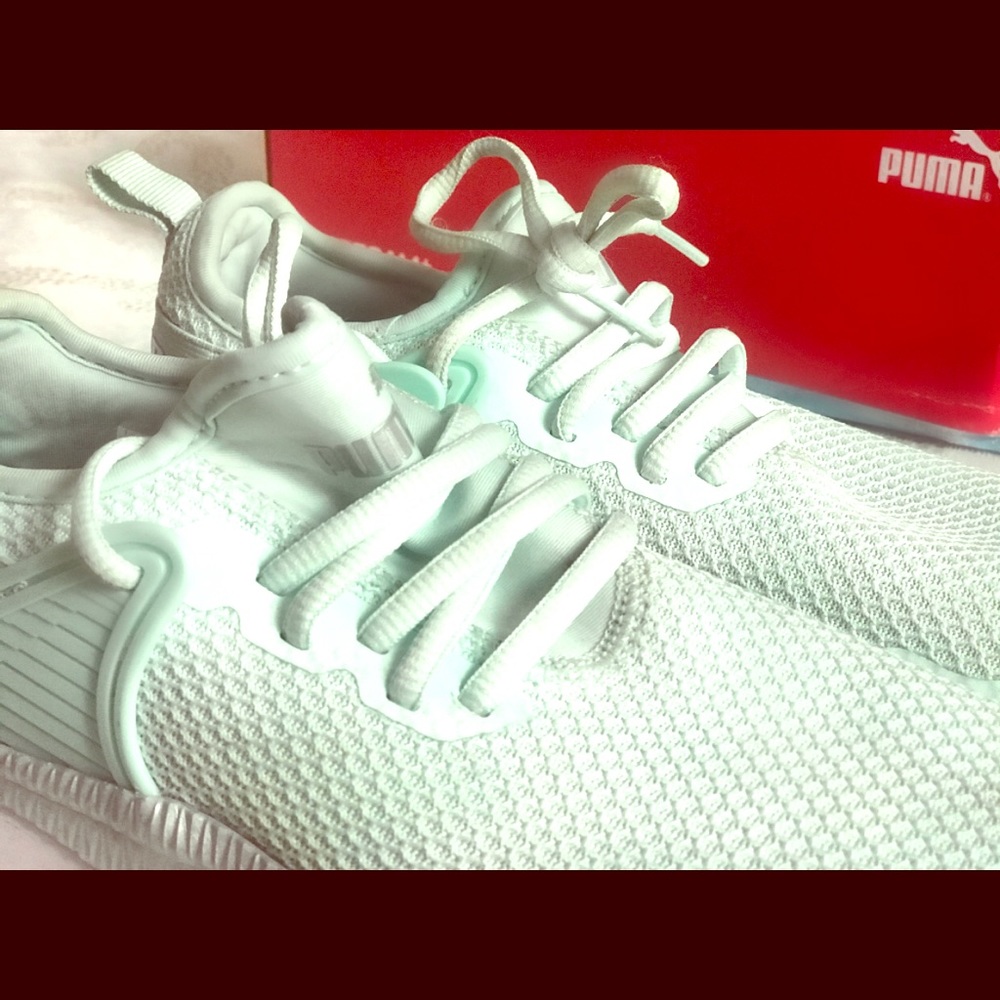 PUMA GIRLS PACER NEXT CAGE - MINT